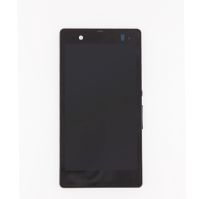 Lcd Pantalla Para Sony Xperia Z Con Marco Azul